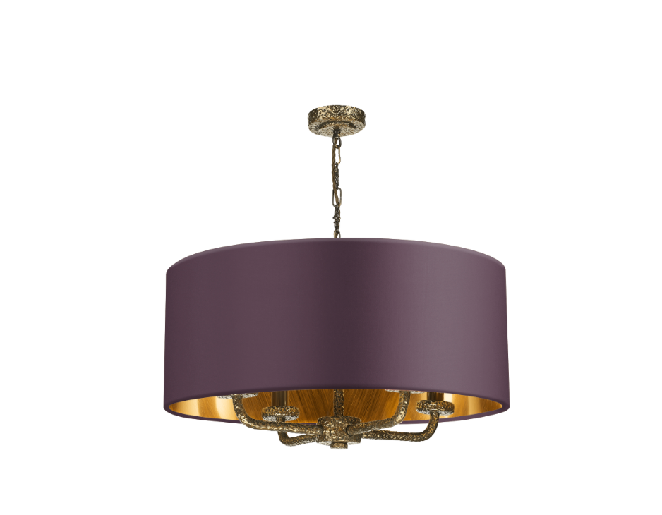 David Hunt Lighting Sloane 4 Lt Pendant Bronze  SLO0400