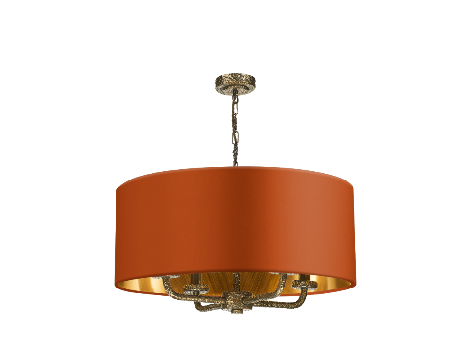 David Hunt Lighting Sloane 4 Lt Pendant Bronze  SLO0400