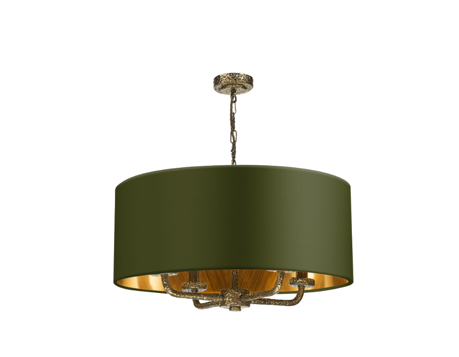 David Hunt Lighting Sloane 4 Lt Pendant Bronze  SLO0400