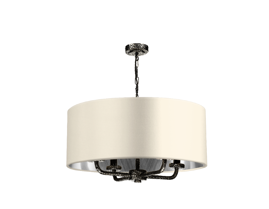 David Hunt Lighting Sloane 4 Lt Pendant Pewter SLO0499