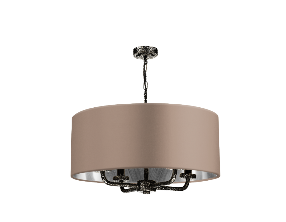 David Hunt Lighting Sloane 4 Lt Pendant Pewter SLO0499