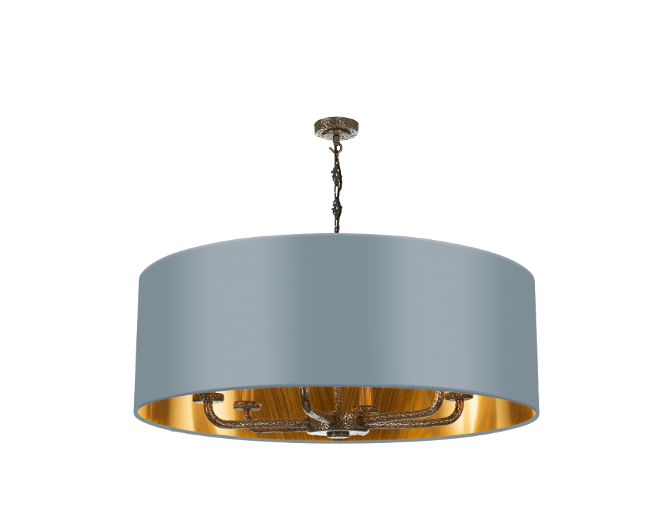 David Hunt Lighting Sloane 6Lt  Bronze Shadelier SLO8600
