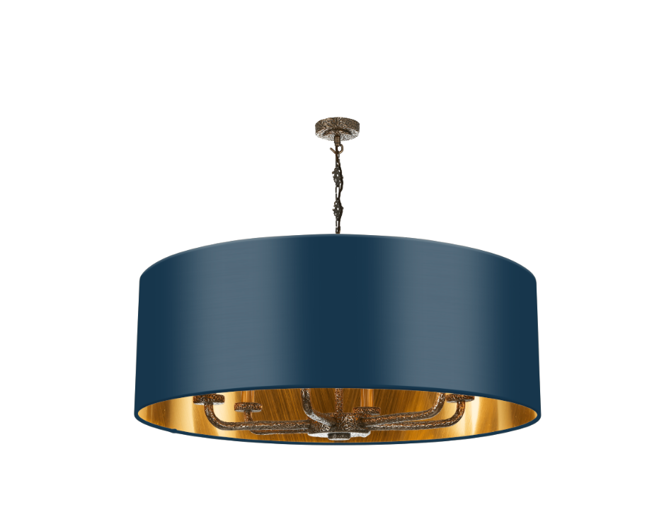 David Hunt Lighting Sloane 6Lt  Bronze Shadelier SLO8600