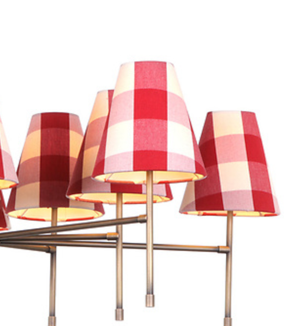 Doreen Gingham Shade 16.5 cm DOR07