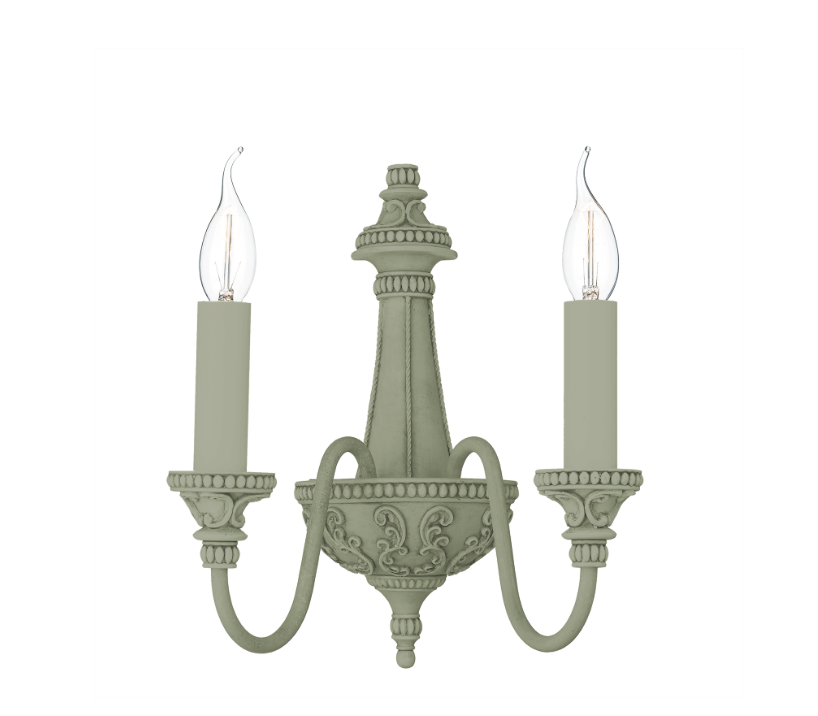 David Hunt Lighting Bailey Double Wall Bracket Painted