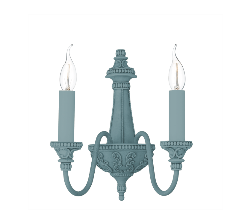 David Hunt Lighting Bailey Double Wall Bracket Painted