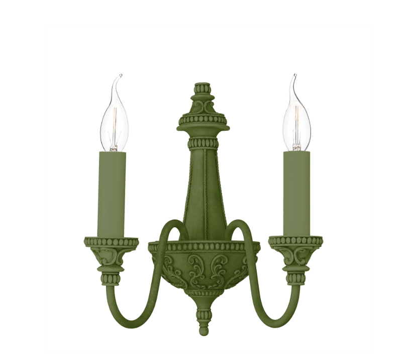 David Hunt Lighting Bailey Double Wall Bracket Painted