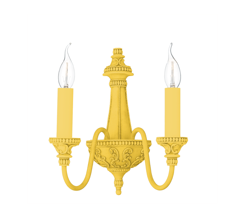 David Hunt Lighting Bailey Double Wall Bracket Painted