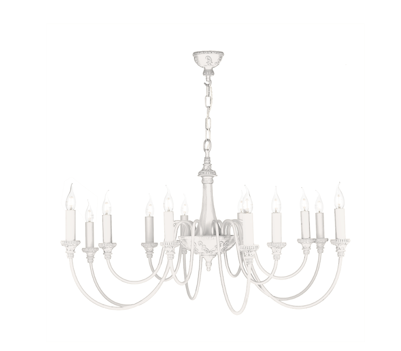 David Hunt Lighting Bailey 12 Light Chandelier Bespoke finishes