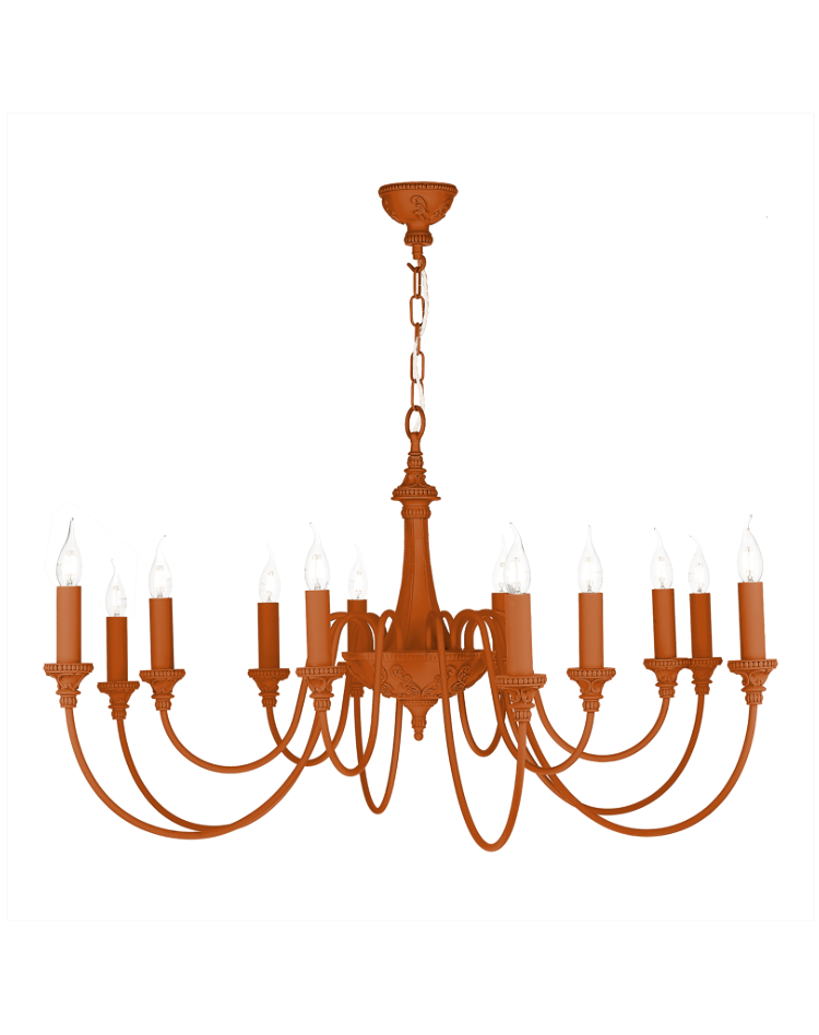 David Hunt Lighting Bailey 12 Light Chandelier Bespoke finishes