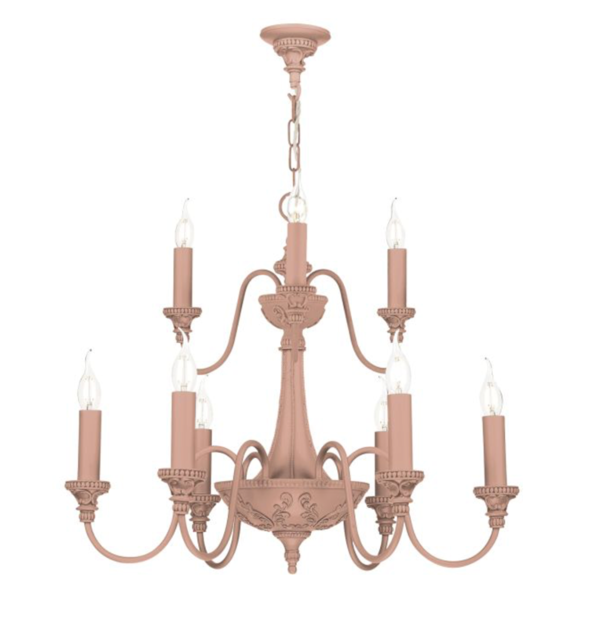 Bailey 9 Light Armed Pendant Antique Bespoke Finishes Fitting Only