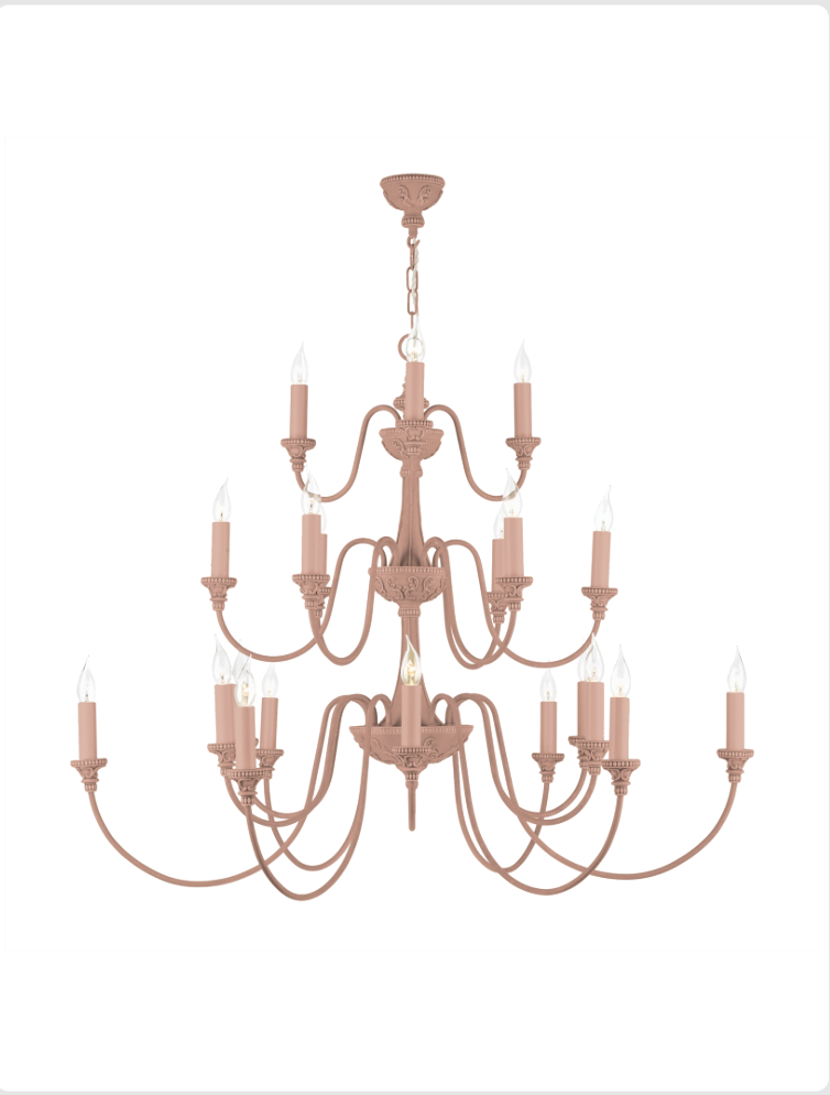 David Hunt Lighting Bailey 21 Light Chandelier Painted Finishes
