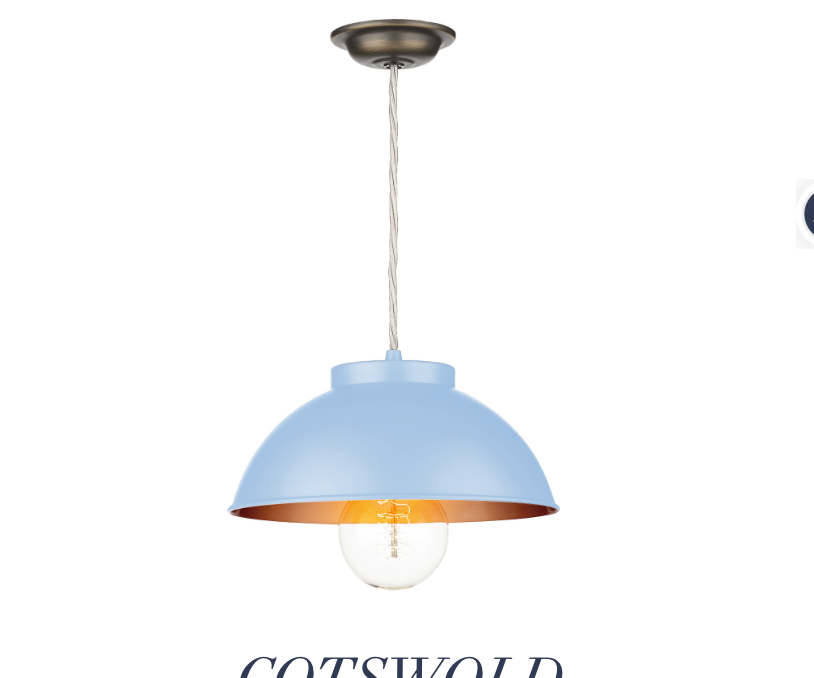 David Hunt Lighting Cotswold Pendant Antique Brass Bespoke