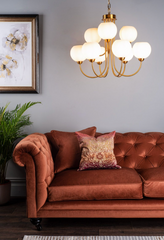 Indra 9 Light Chandelier Dar Lighting IND1335