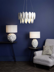 Phillipa Ceramic Pendant Dar Lighting PHI032