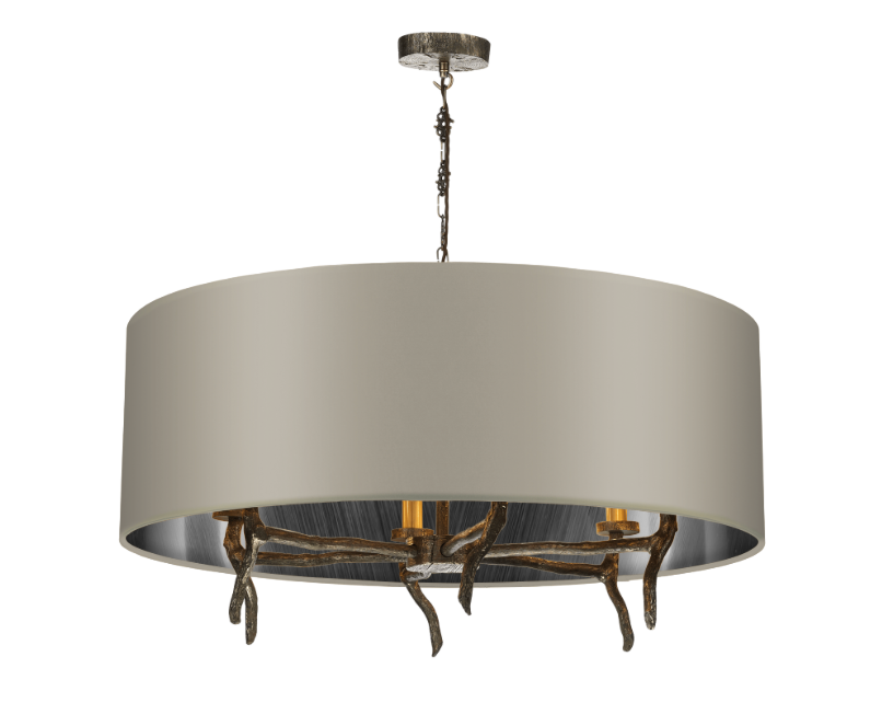David Hunt Lighting Joshua Ceiling 6 Light with shade JOS0699