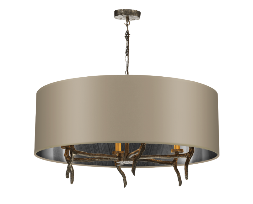 David Hunt Lighting Joshua Ceiling 6 Light with shade JOS0699