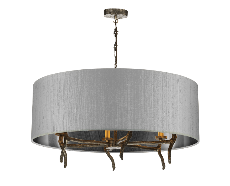 David Hunt Lighting Joshua Ceiling 6 Light with shade JOS0699