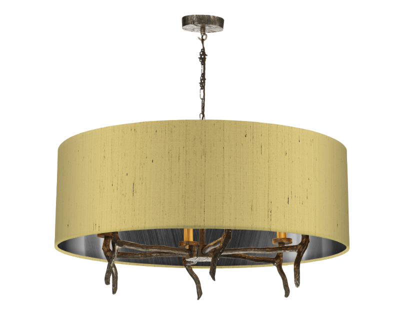 David Hunt Lighting Joshua Ceiling 6 Light with shade JOS0699