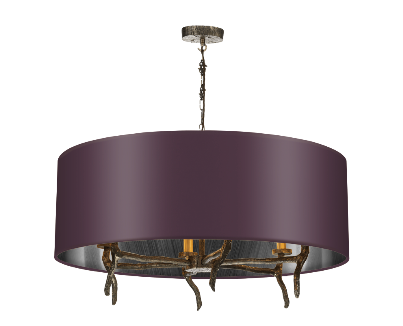 David Hunt Lighting Joshua Ceiling 6 Light with shade JOS0699