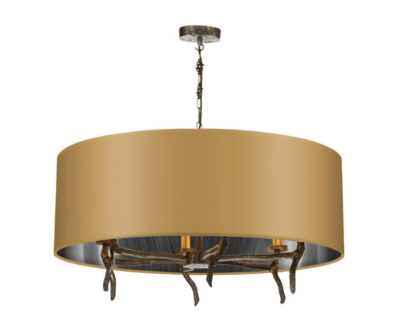 David Hunt Lighting Joshua Ceiling 6 Light with shade JOS0699