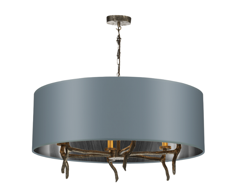 David Hunt Lighting Joshua Ceiling 6 Light with shade JOS0699