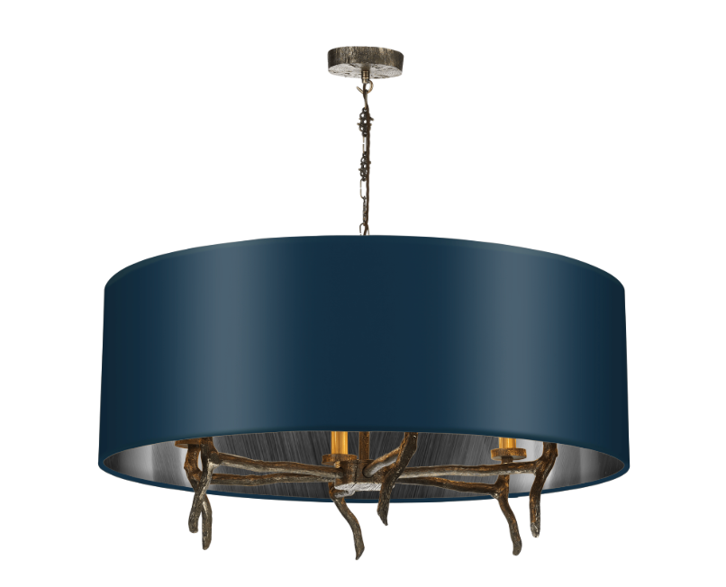 David Hunt Lighting Joshua Ceiling 6 Light with shade JOS0699