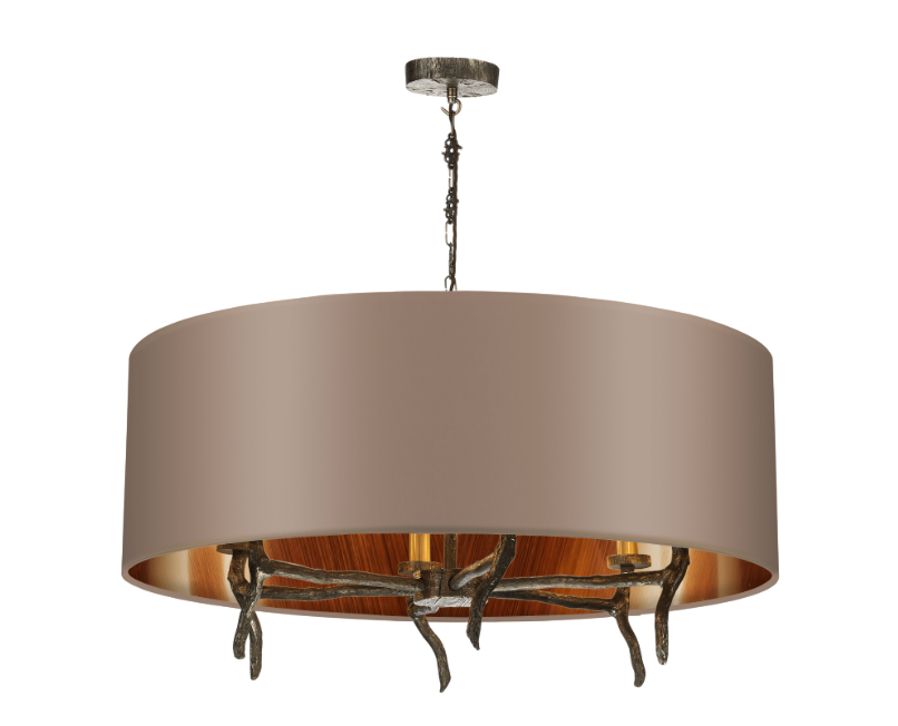 David Hunt Lighting Joshua Ceiling 6 Light with shade JOS0699