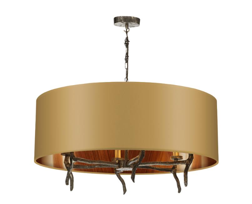 David Hunt Lighting Joshua Ceiling 6 Light with shade JOS0699