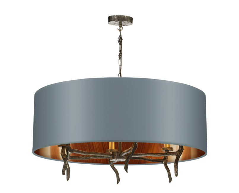 David Hunt Lighting Joshua Ceiling 6 Light with shade JOS0699