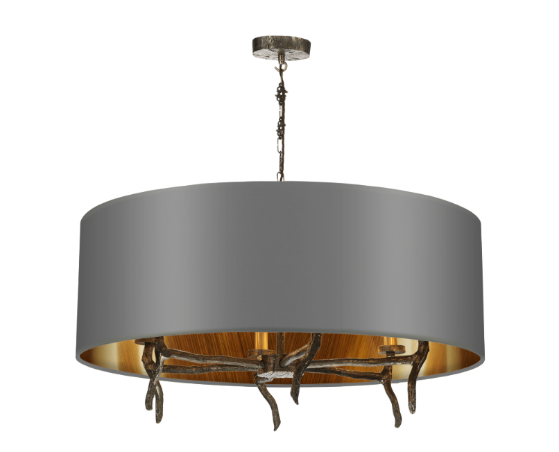 David Hunt Lighting Joshua Ceiling 6 Light with shade JOS0699