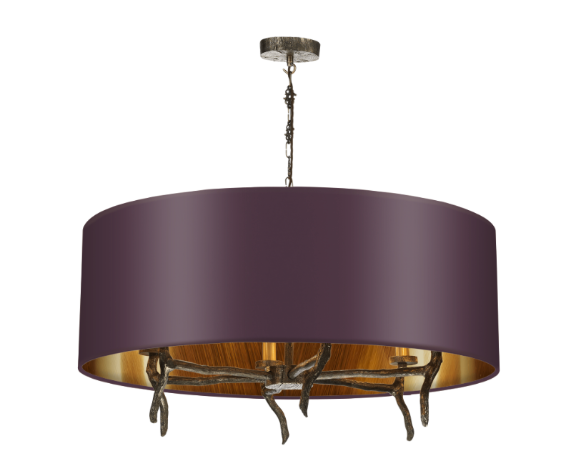 David Hunt Lighting Joshua Ceiling 6 Light with shade JOS0699