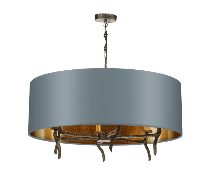David Hunt Lighting Joshua Ceiling 6 Light with shade JOS0699