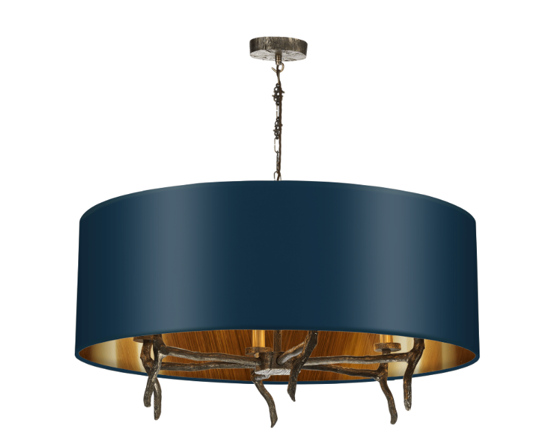 David Hunt Lighting Joshua Ceiling 6 Light with shade JOS0699
