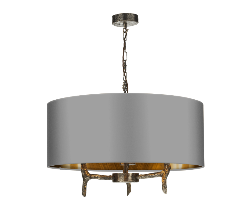 David Hunt Lighting Joshua Shadelier 3 Light JOS8399 Polished Bronze