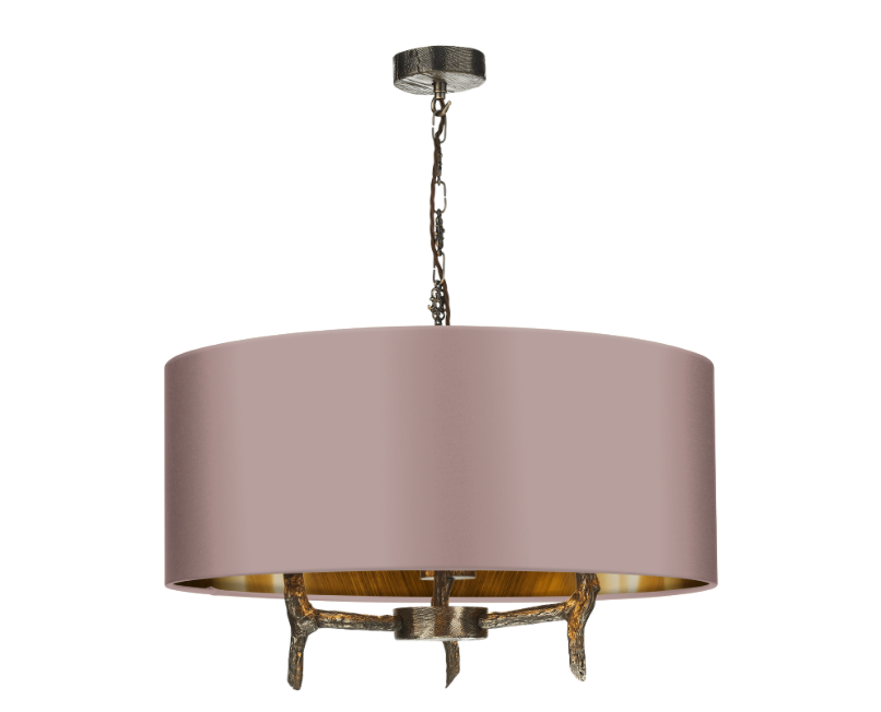David Hunt Lighting Joshua Shadelier 3 Light JOS8399 Polished Bronze