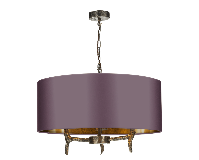 David Hunt Lighting Joshua Shadelier 3 Light JOS8399 Polished Bronze
