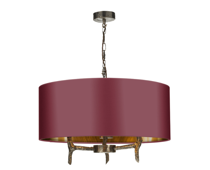 David Hunt Lighting Joshua Shadelier 3 Light JOS8399 Polished Bronze