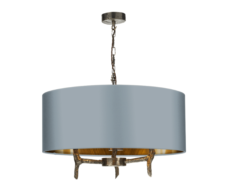 David Hunt Lighting Joshua Shadelier 3 Light JOS8399 Polished Bronze