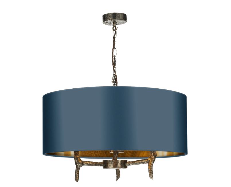 David Hunt Lighting Joshua Shadelier 3 Light JOS8399 Polished Bronze