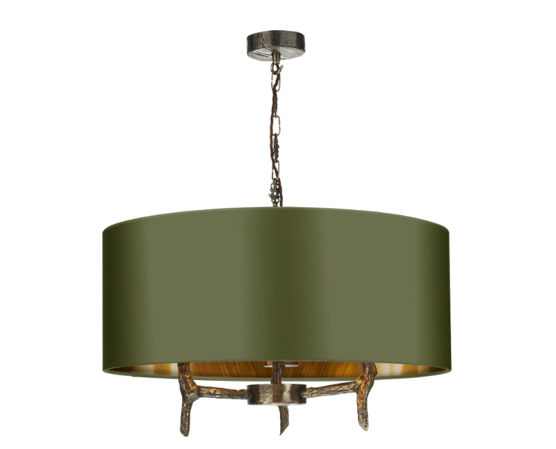 David Hunt Lighting Joshua Shadelier 3 Light JOS8399 Polished Bronze