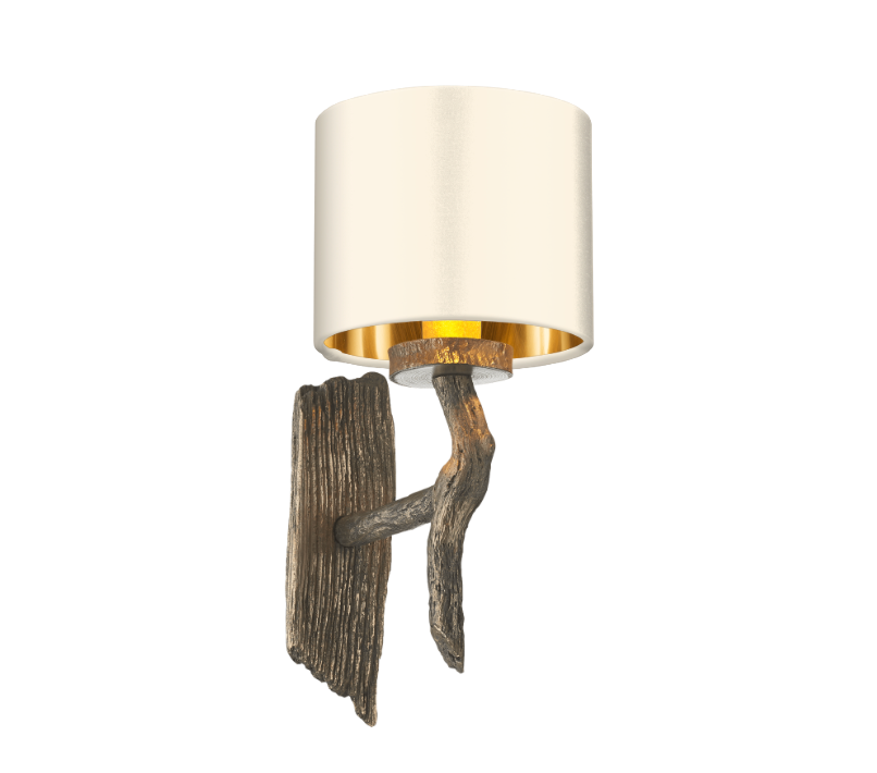 David Hunt Lighting Joshua Wall Light Comes with Shade JOS0799