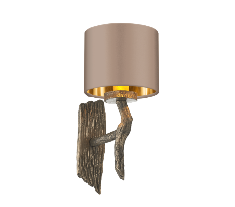 David Hunt Lighting Joshua Wall Light Comes with Shade JOS0799