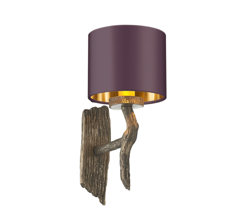 David Hunt Lighting Joshua Wall Light Comes with Shade JOS0799