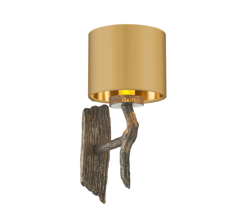 David Hunt Lighting Joshua Wall Light Comes with Shade JOS0799