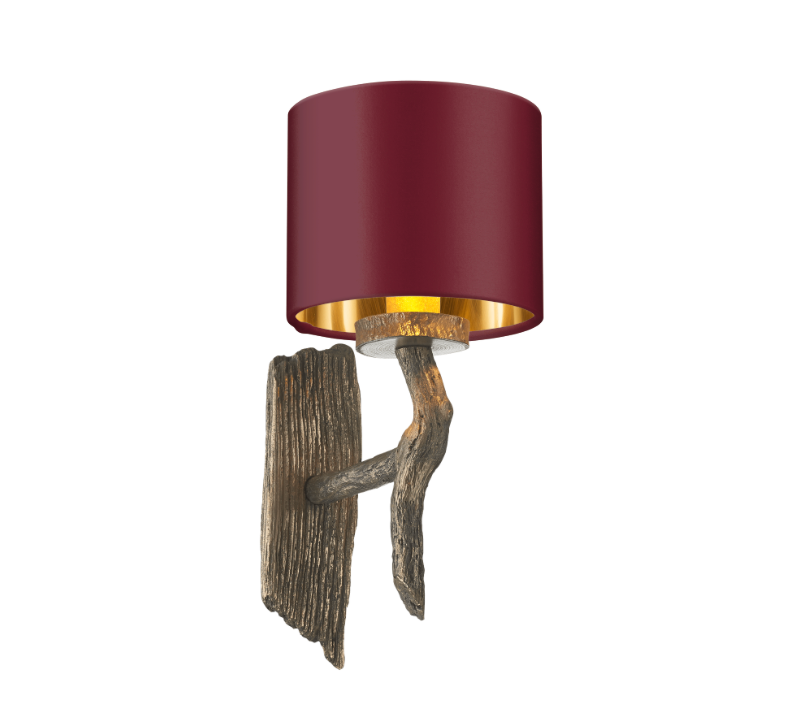 David Hunt Lighting Joshua Wall Light Comes with Shade JOS0799