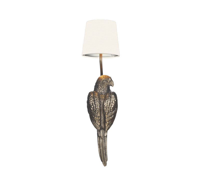 David Hunt Lighting Parrot Wall Light Right Hand PAR0700R