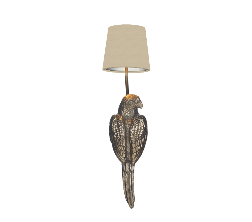 David Hunt Lighting Parrot Wall Light Right Hand PAR0700R