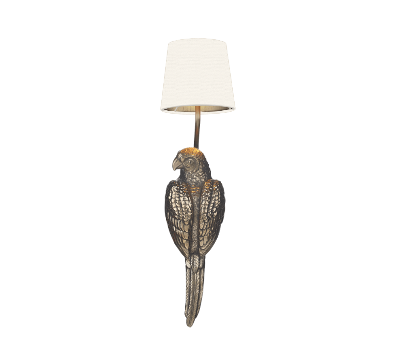 David Hunt Lighting Parrot Wall Light Left Hand PAR0700L