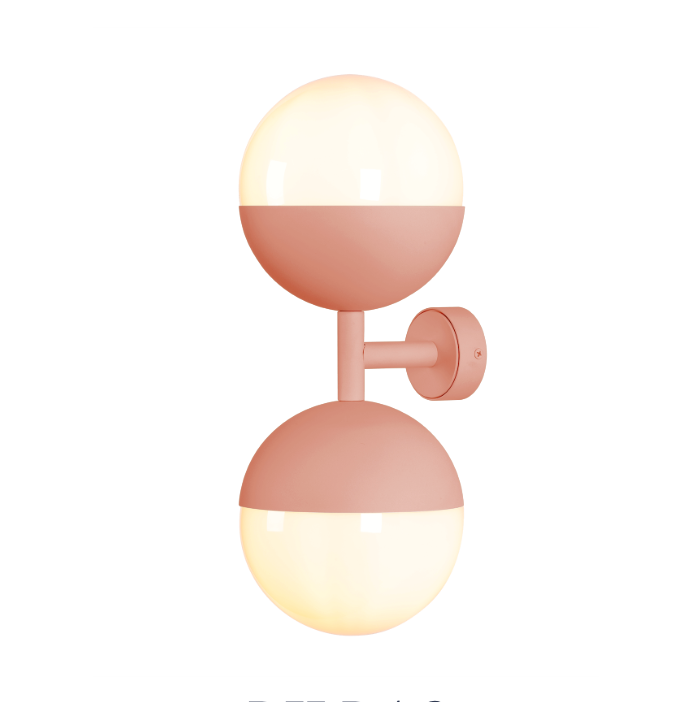 Bilbao Wall Light Bespoke and Opal Glass